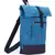 Anekaant  Blue & Pink Printed Cotton Canvas Backpack