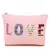 Anekaant Peach & Multi Polyester Canvas Typography Digital Printed Travel Accessory Bag