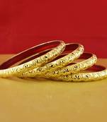 Rajasthani gokharoo,kara churi meenakari,moti,cz,stone,bangles size-2.4,2.6