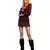 Rust Pompoms Cotton Scarf with Tassels