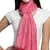 Navy Pink & Silver Embellished Viscose Scarf (180 x 70 cm)