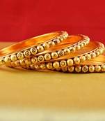 Rajasthani Gokharoo,Kara Churi Meenakari,Moti,Cz,Stone,Bangles 