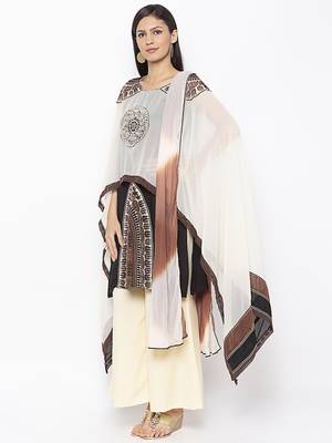 Black embroidered crepe salwar 2