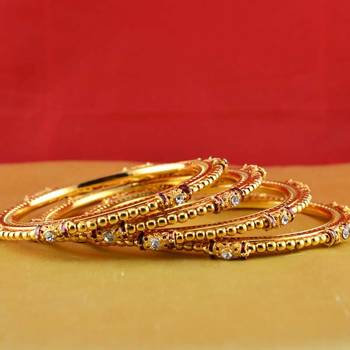 Rajasthani gokharoo,kara churi meenakari,moti,cz,stone,bangles size-2.4,2.6,2.8 1