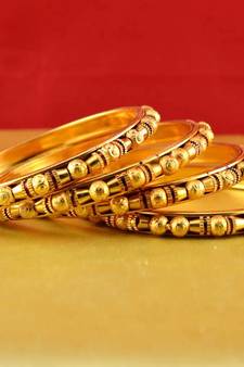 Rajasthani gokharoo,kara churi meenakari,moti,cz,stone,bangles size-2.4,2.6,2.8