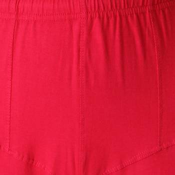 Women Pink Solid Churidar Leggings 6