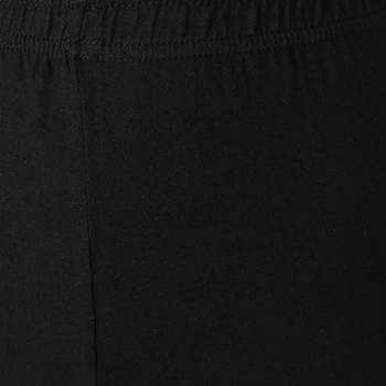 Women Black Solid Casual Churidar Leggings 6