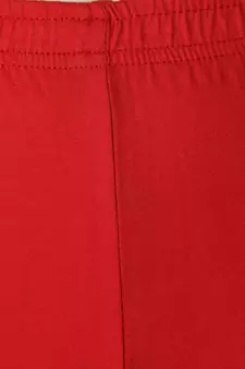 Women Red Solid Casual Churidar Leggings