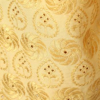 Women Golden Drawstring with Lace Bottom Designer Chicken Plazzo/Plazo 6