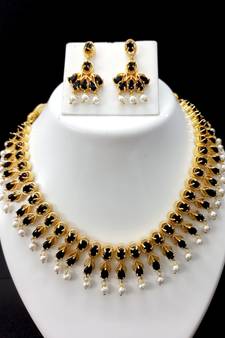 Black necklaces