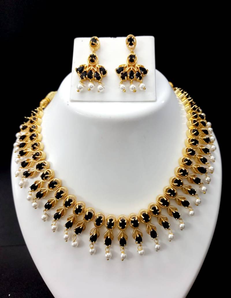 Black necklaces