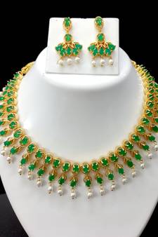 Green necklaces