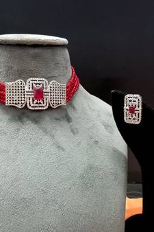 Red necklaces