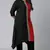 Black plain crepe kurtas-and-kurtis

