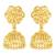 Twinkling Bejeweled bollywood Screw back alloy Gold Plated Jhumki Earring  VFJ1462ERG