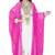 Pink Embrodered Kaftan With Jacket