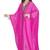 Pink Embrodered Kaftan With Jacket