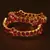 Ruby Embellished Matte Finish Temple Bangles BD563