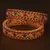 Ruby and Emerald Embellished Matte Finish Temple Bangles BD564