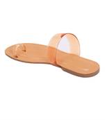 La Savie Mustard Colour One Toe Fashion Flats For Women
