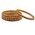 Gold spinel bangles-and-bracelets