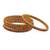 Gold spinel bangles-and-bracelets