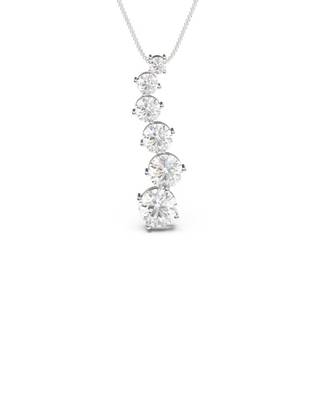 The Serpentine Pendent (With Chain) in 925 silver 3