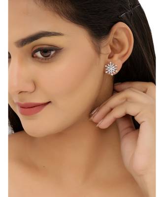 Cold Snowflake Earrings in 925 silver 2