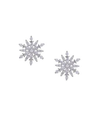 Cold Snowflake Earrings in 925 silver 3