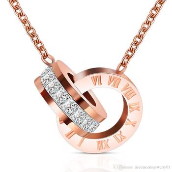 Daniel Wellington Pendant with Necklace Chain for Women and Girls  1