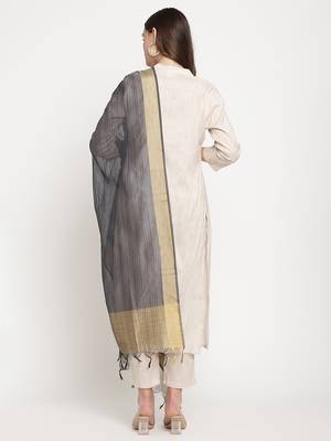 Cream printed viscose ethnic-kurtis 3