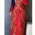 Red Georgette Zari Work Kaftan