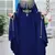 Sale !! Royal Moroccan Dubai Beaded Crystal Abaya Navy Blue Kaftan Arabian Party Dresses