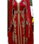 Red Wedding Kaftan for Women