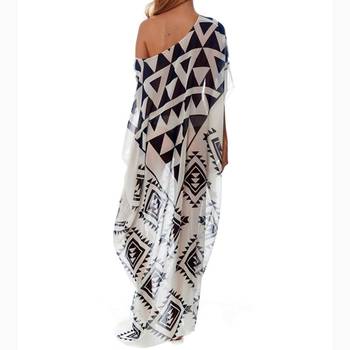 JSDC Premium Georgette Printed Geometric Pattern Style Women Kaftan 3