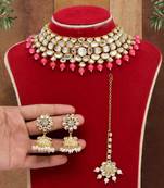 Orange necklace-sets