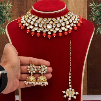 Orange necklace-sets 1
