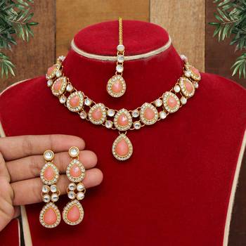 Orange necklace-sets 1