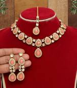 Orange necklace-sets