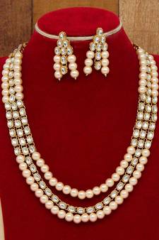 Gold necklace-sets