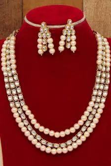 Gold necklace-sets