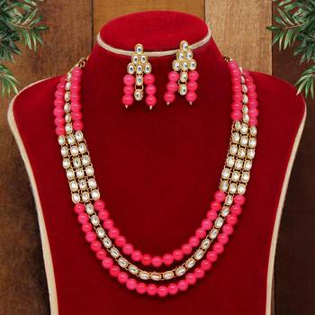 Pink necklace-sets 1