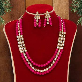 Pink necklace-sets 1
