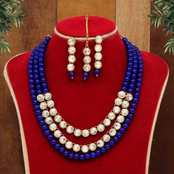 Blue necklace-sets 1