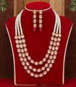 Pink necklace-sets