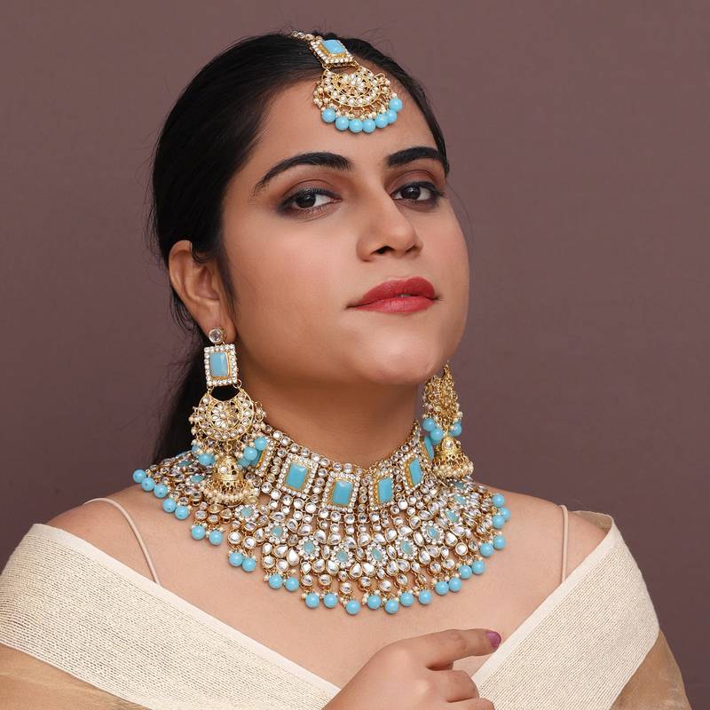 Turquoise necklace-sets