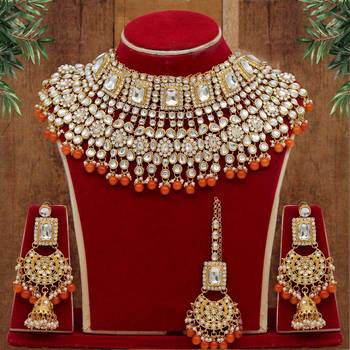 Orange necklace-sets 1
