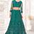 Rama Semi Stitched Lehenga Choli Net Semi Stitched Ceremonial Net Lehengas