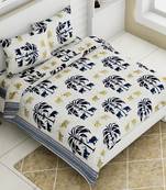 Blue Tree Designer Print 90*108 Rozee Queen Size Bed Sheets (Rzpq0003 B)