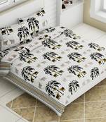 Tree Designer Print 90*108 Rozee Queen Size Bed Sheets (Rzpq0003 C)